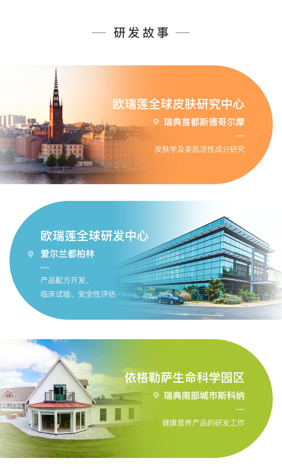 歐瑞蓮優萃佳顏研發中心